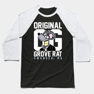 OG Grove Rat Swansea MA - Dark Baseball T-Shirt